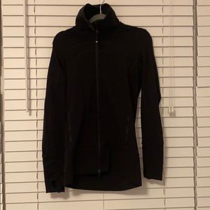 Black lulu Lemon zip up
